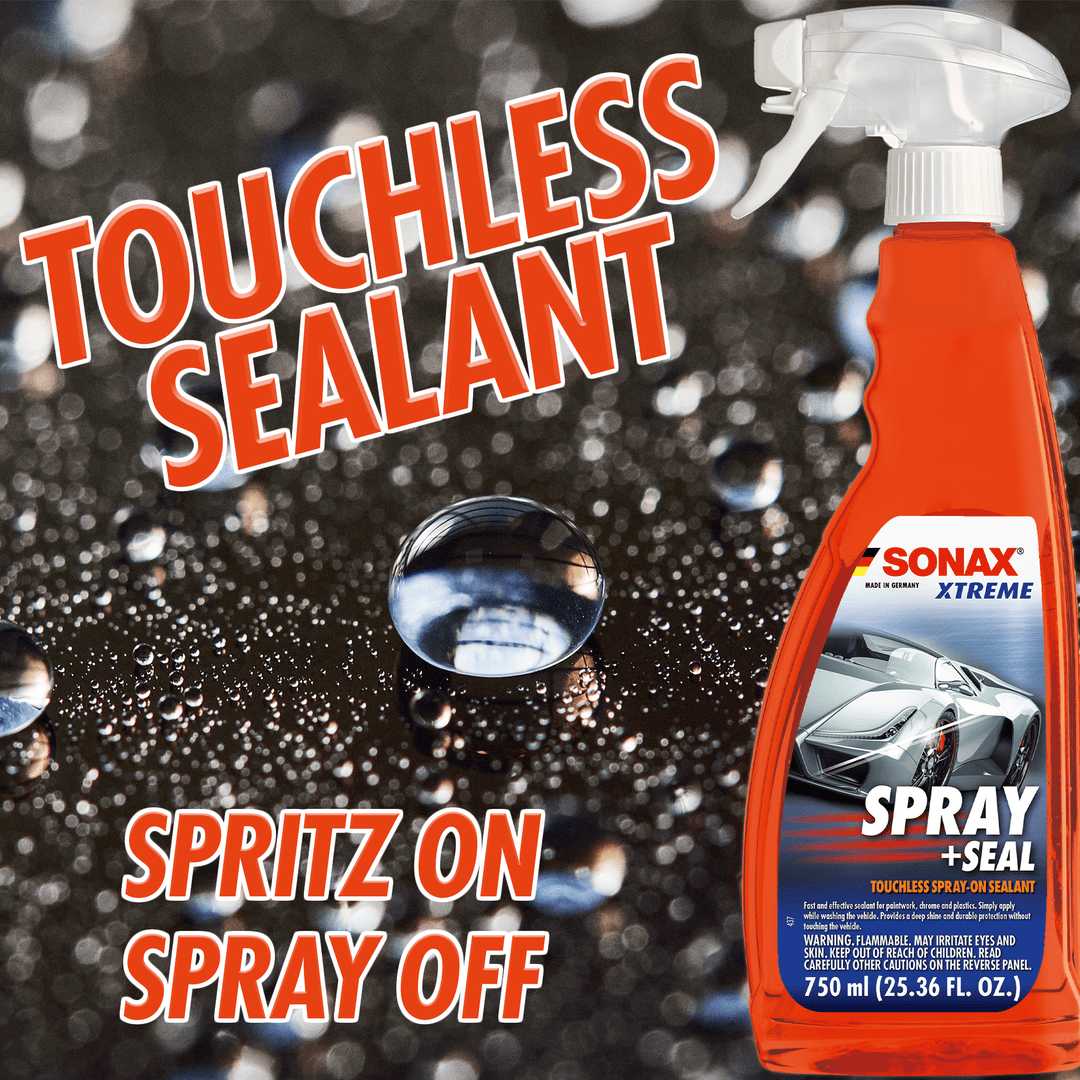 SONAX Spray + Seal touchless sealant