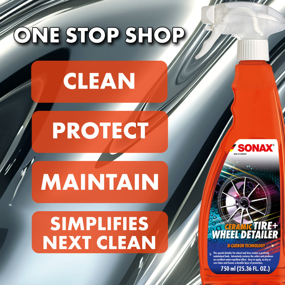 SONAX Ceramic Tire + Wheel Detailer
