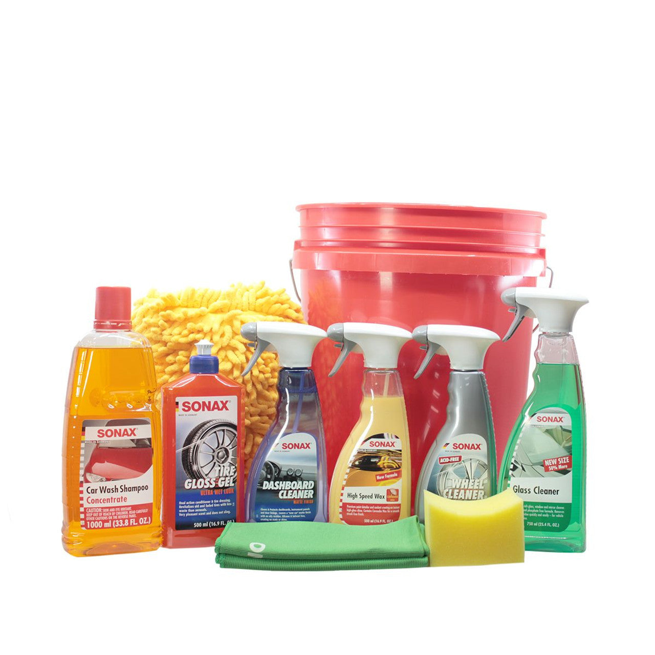 SONAX Car Wash Summer Bucket Kit